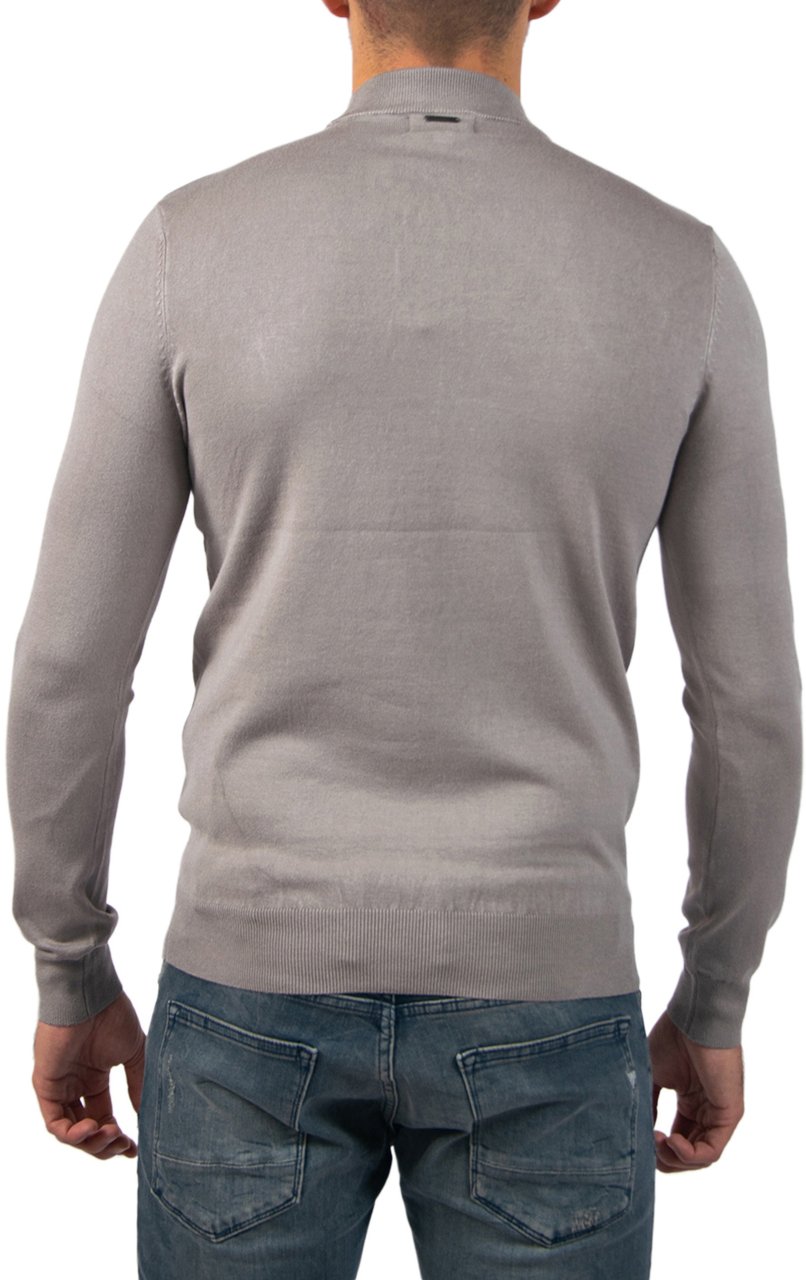 Antony Morato Antony Morato Sweater Slim Fit In Stretch Viscose Grijs
