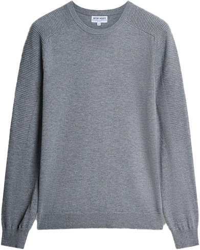 Antony Morato Antony Morato Sweater Regular Fit In Wool Merino Grijs