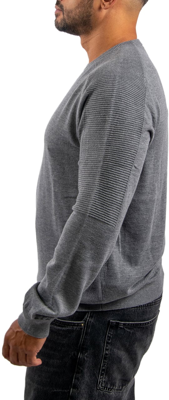 Antony Morato Antony Morato Sweater Regular Fit In Wool Merino Grijs