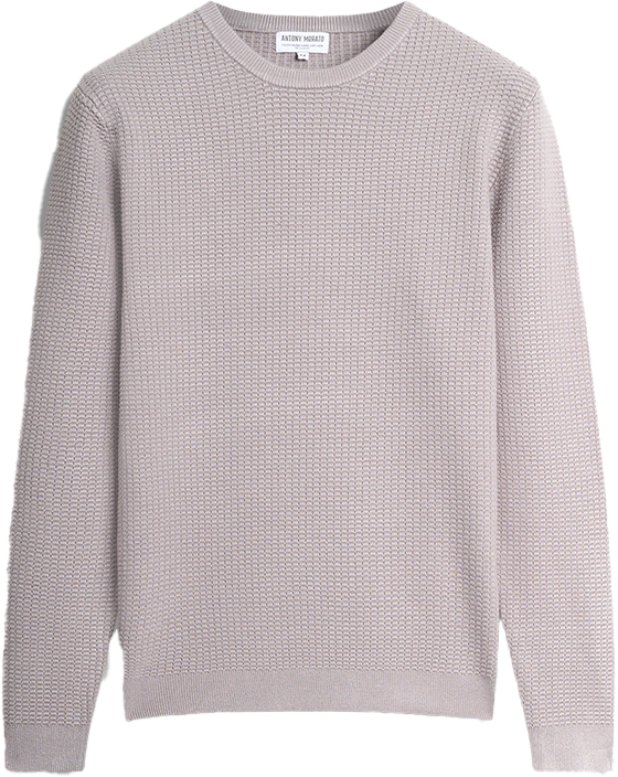 Antony Morato Antony Morato Sweater Regular Fit In Viscosa Grijs