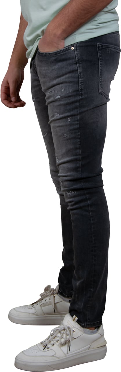 Antony Morato Antony Morato Ozzy Tapered Fit Repaird Grijs