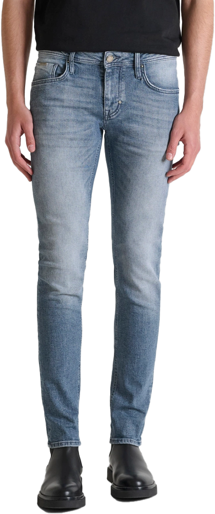 Antony Morato Antony Morato Kurt: Comfort Tapered Fit Blauw