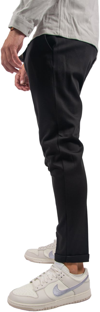 Antony Morato Antony Morato Trousers Ashe Super Skinny Fit In Twill Stretch Zwart