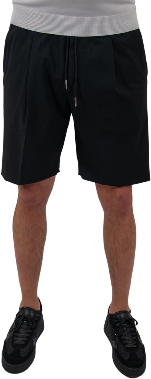 Antony Morato Antony Morato Shorts Neil Regular Fit In Cotton Blend Zwart