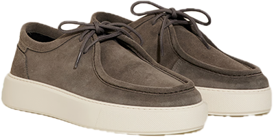 Antony Morato Antony Morato Loafer Laced Up Nicholas In Suede Grijs