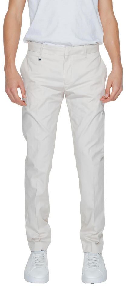 Antony Morato Beige Cotton Dress Pants Beige