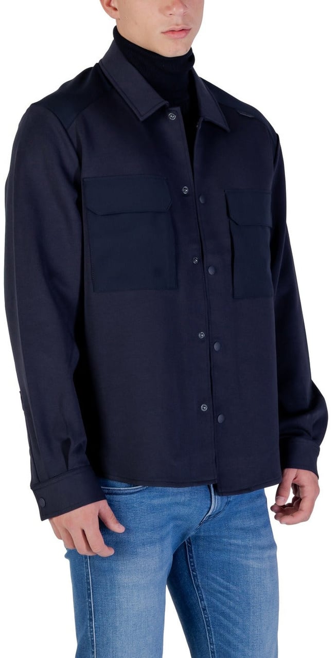 Antony Morato Antony Morato Men Shirt Blauw