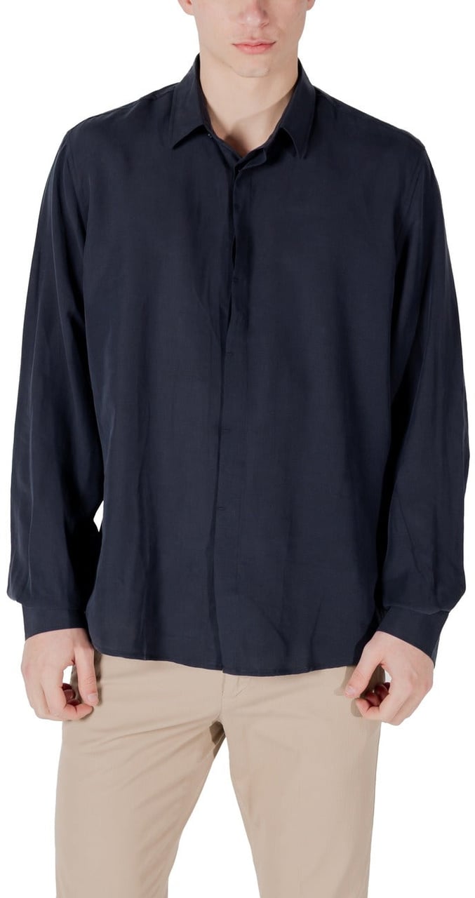 Antony Morato Antony Morato Men Shirt Blauw