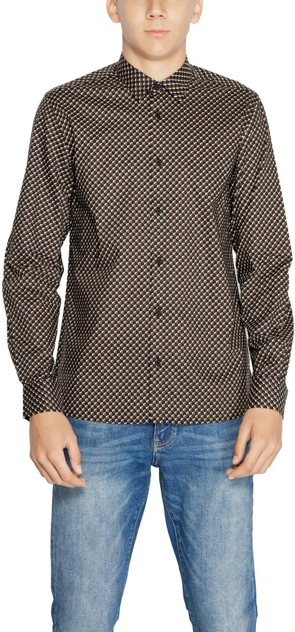 Antony Morato Antony Morato Men Shirt Bruin