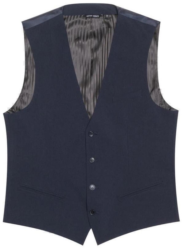 Antony Morato Antony Morato Men Gilet Blauw