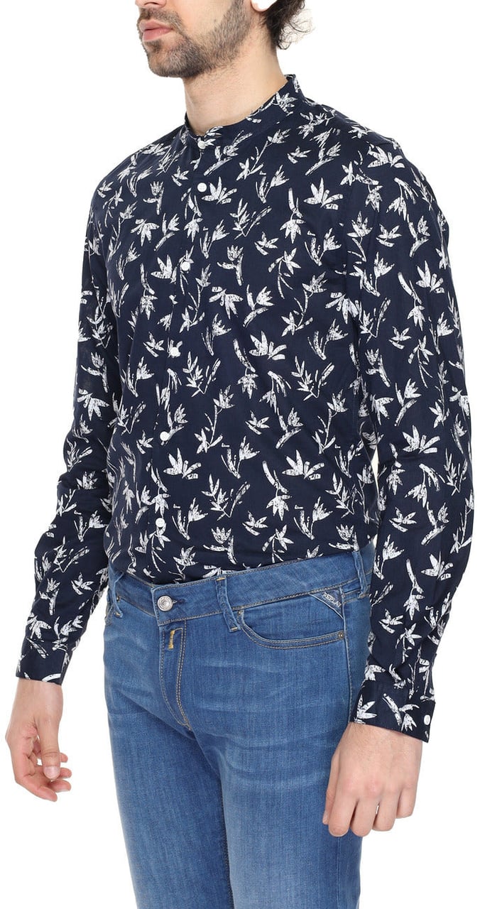 Antony Morato Antony Morato Men Shirt Blauw