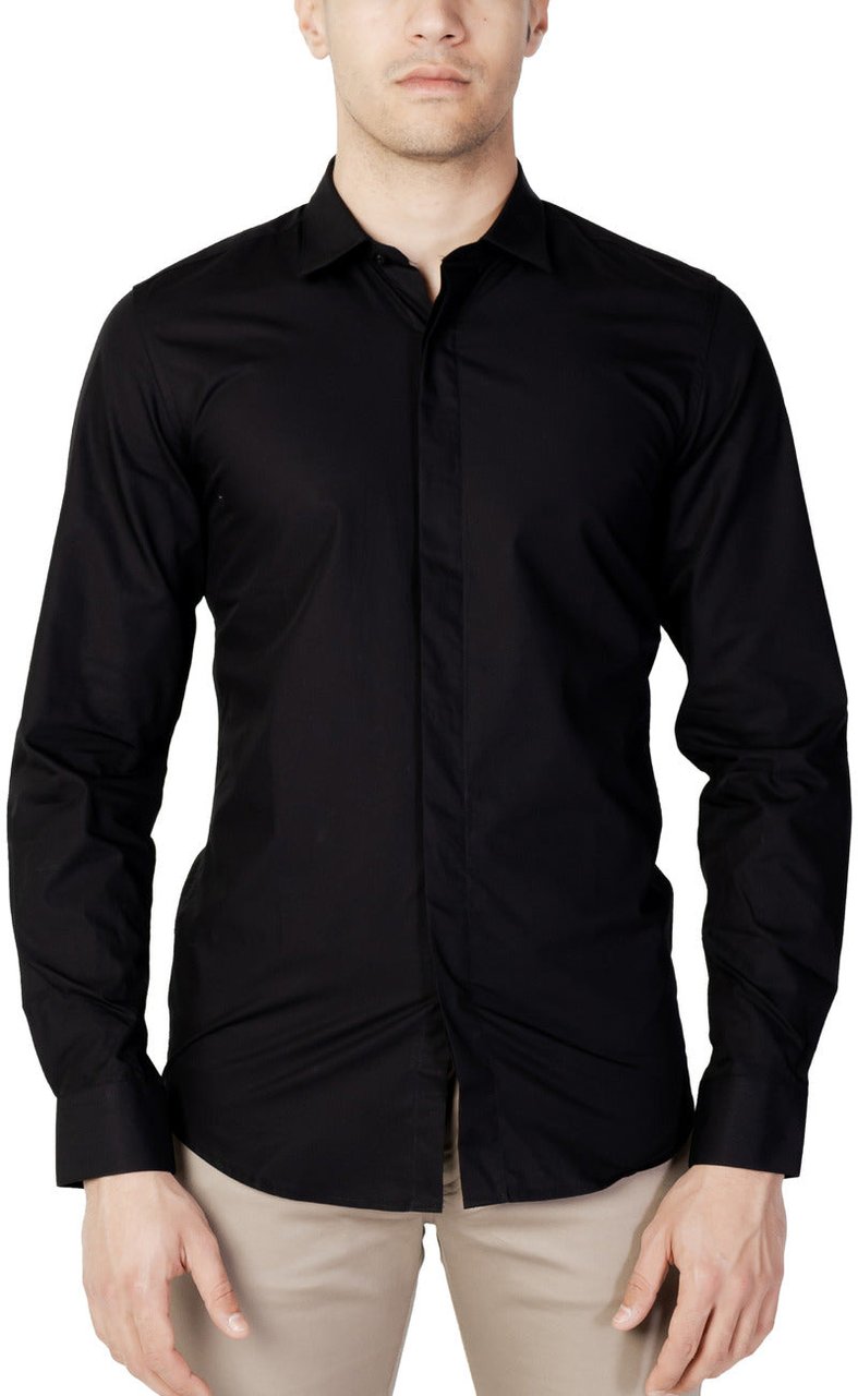 Antony Morato Antony Morato Men Shirt Zwart