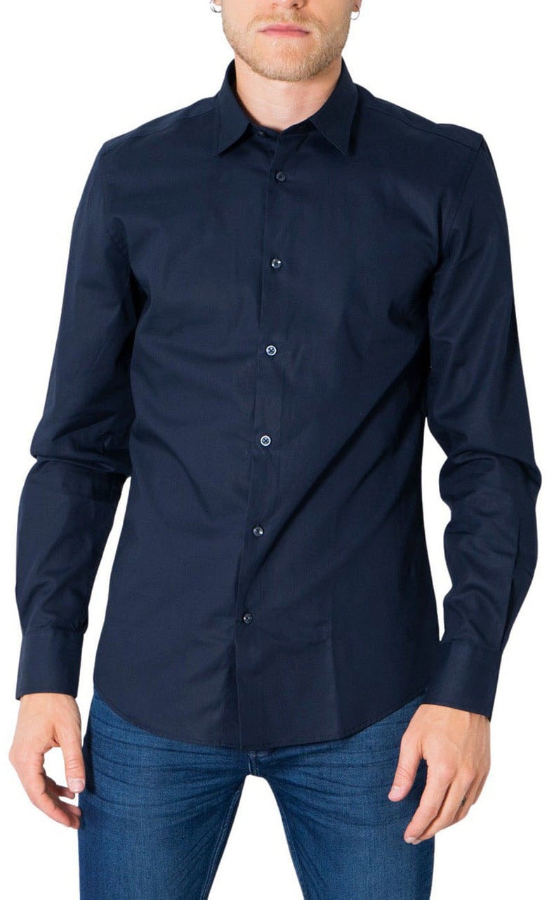 Antony Morato Men Shirt Blauw