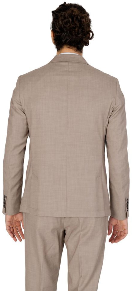 Antony Morato Beige Polyester Blazer Beige