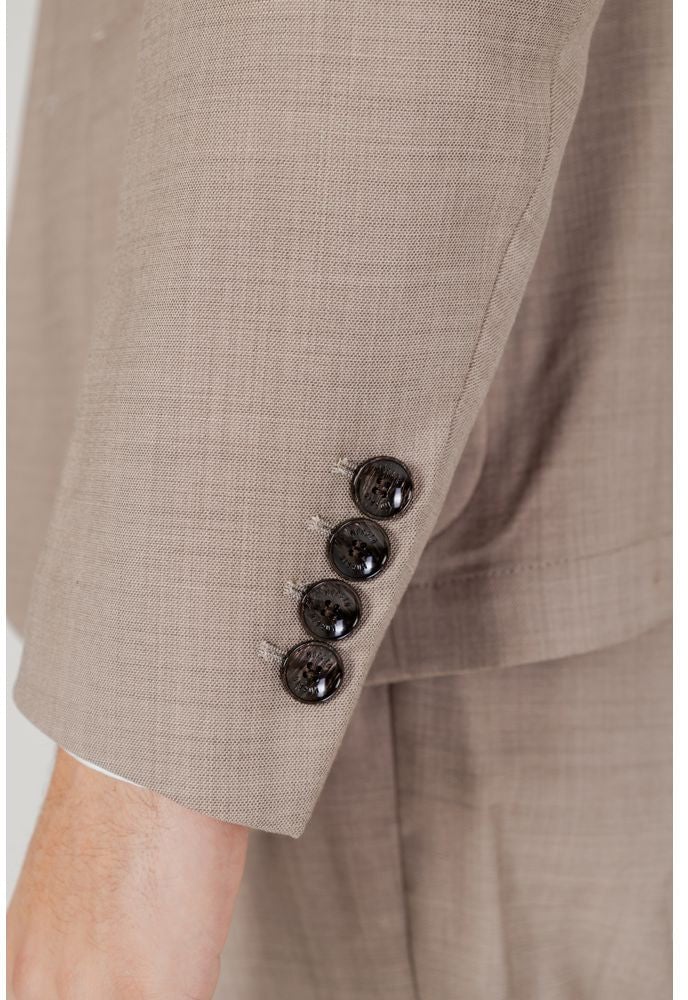 Antony Morato Beige Polyester Blazer Beige