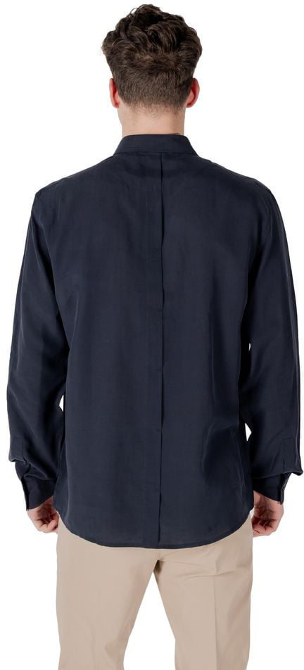 Antony Morato Blue Lyocell Clothing Blauw