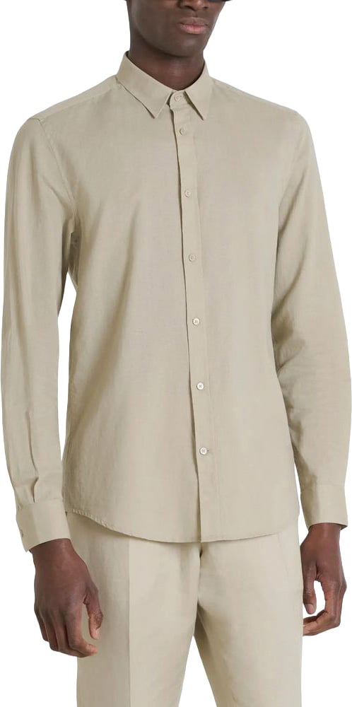 Antony Morato Beige Cotton Shirt Beige