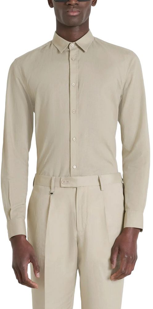 Antony Morato Beige Cotton Shirt Beige