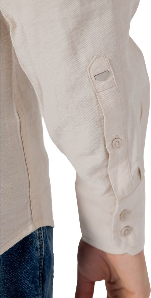 Antony Morato Beige Viscose Dress Shirt Beige