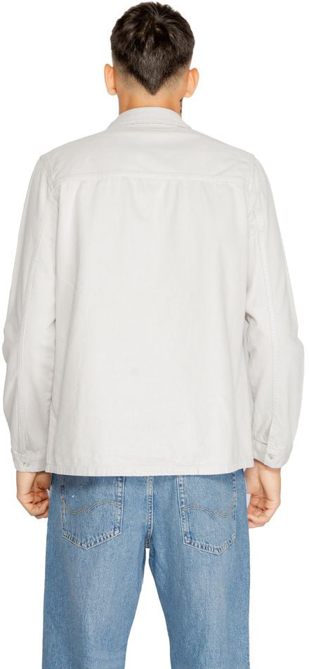Antony Morato Gray Cotton Dress Shirt Beige