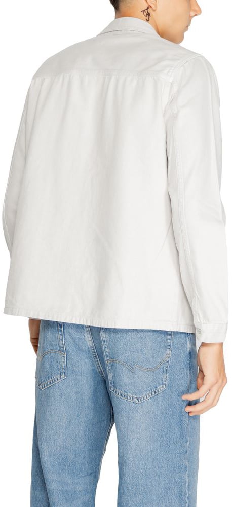 Antony Morato Gray Cotton Dress Shirt Beige