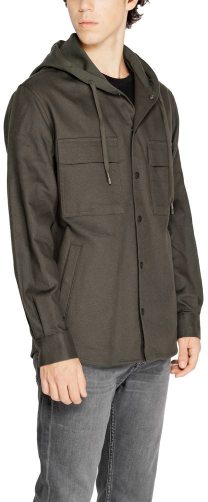 Antony Morato Green Cotton Shell Jacket Groen