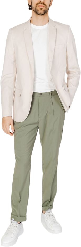 Antony Morato Beige Cotton Blazer Beige