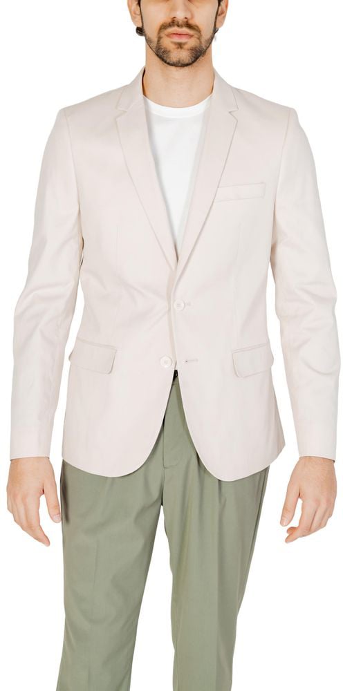 Antony Morato Beige Cotton Blazer Beige