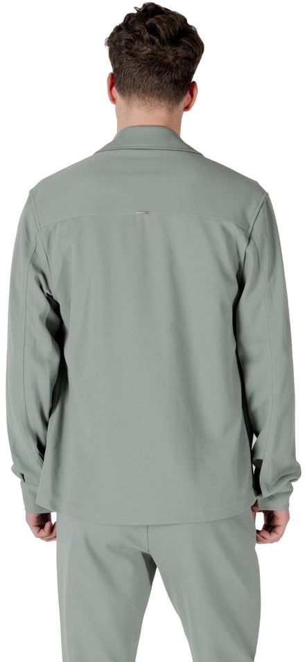 Antony Morato Bicolor Polyester Coat Groen