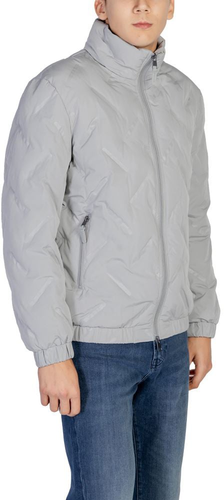 Antony Morato Gray Polyester Jacket Grijs