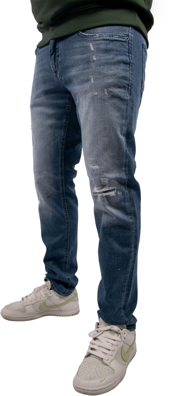 Antony Morato Antony Morato Kurt: Comfort Tapered Fit Blauw