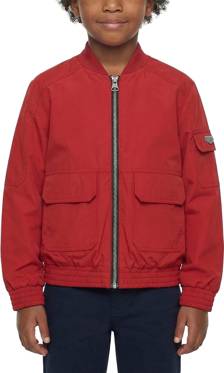 Antony Morato COAT REGULAR FIT WITH PLATE ON SLEEVE Rood