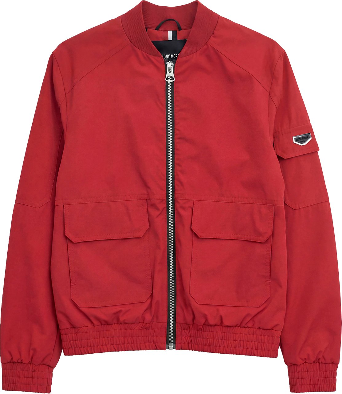 Antony Morato COAT REGULAR FIT WITH PLATE ON SLEEVE Rood