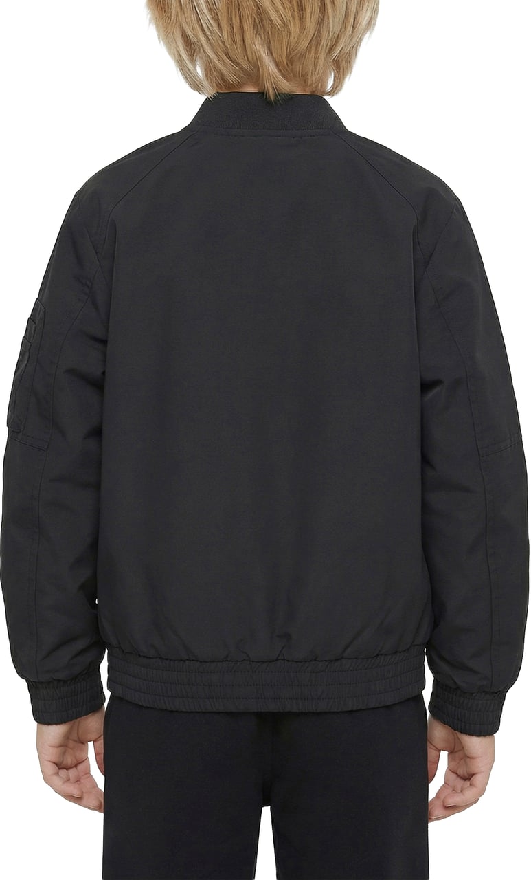 Antony Morato COAT REGULAR FIT WITH PLATE ON SLEEVE Zwart