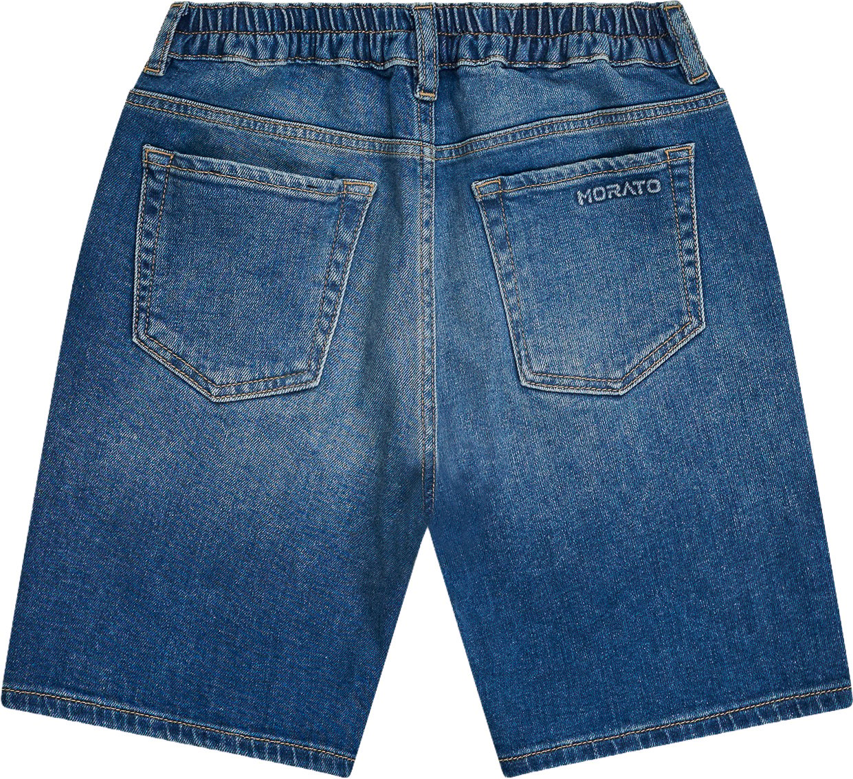 Antony Morato SHORT DENIM LIAM RELAXED FIT IN SOFT STRETCH BLUE DENIM Blauw