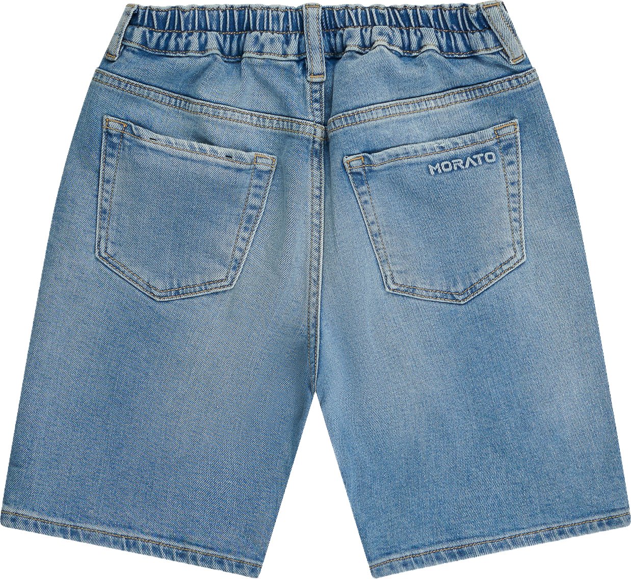 Antony Morato SHORT DENIM LIAM RELAXED FIT IN SOFT STRETCH BLUE DENIM Blauw