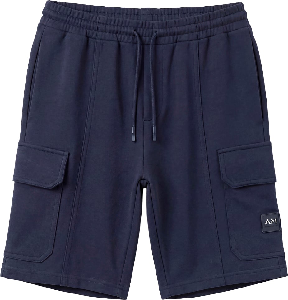 Antony Morato SHORTS REGULAR FIT AND LOGO. Blauw