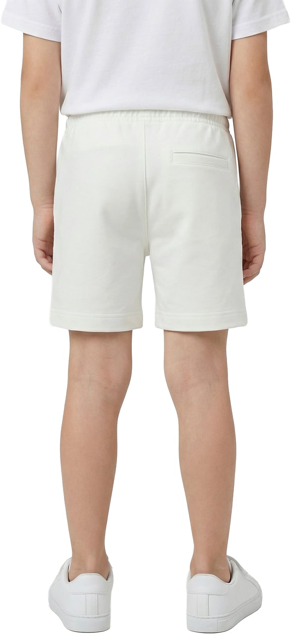 Antony Morato SHORTS REGULAR FIT WITH FOAM LOGO PRINT. Beige