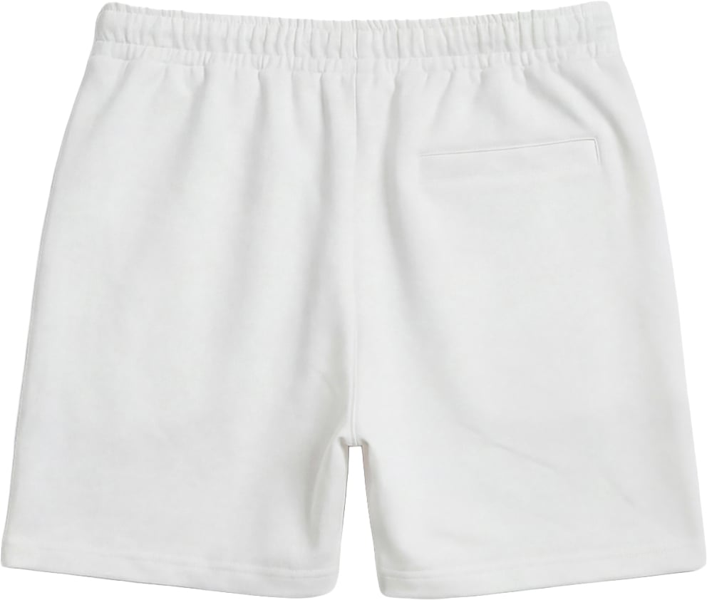 Antony Morato SHORTS REGULAR FIT WITH FOAM LOGO PRINT. Beige