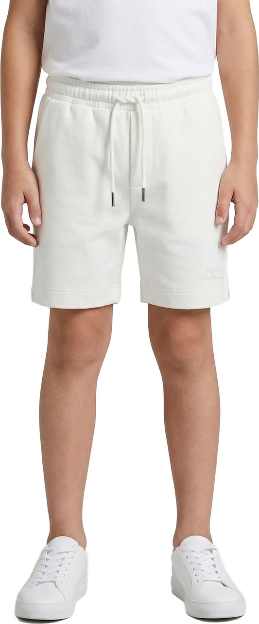 Antony Morato SHORTS REGULAR FIT WITH FOAM LOGO PRINT. Beige
