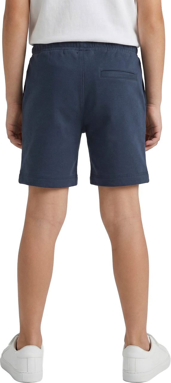 Antony Morato SHORTS REGULAR FIT WITH FOAM LOGO PRINT. Blauw