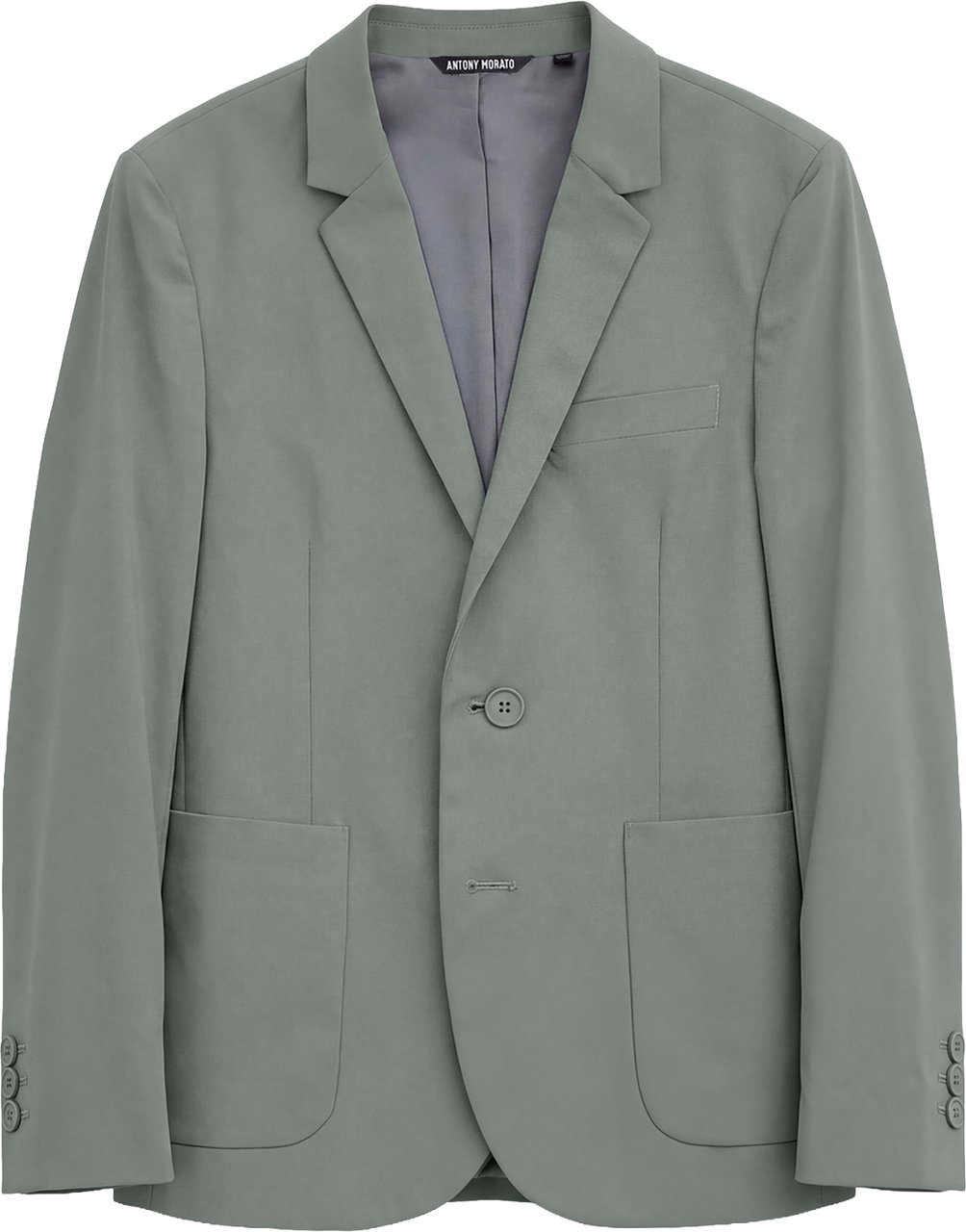Antony Morato JACKET REGULAR FIT IN BI-STRETCH FABRIC TECHNO HANDFEEL Groen