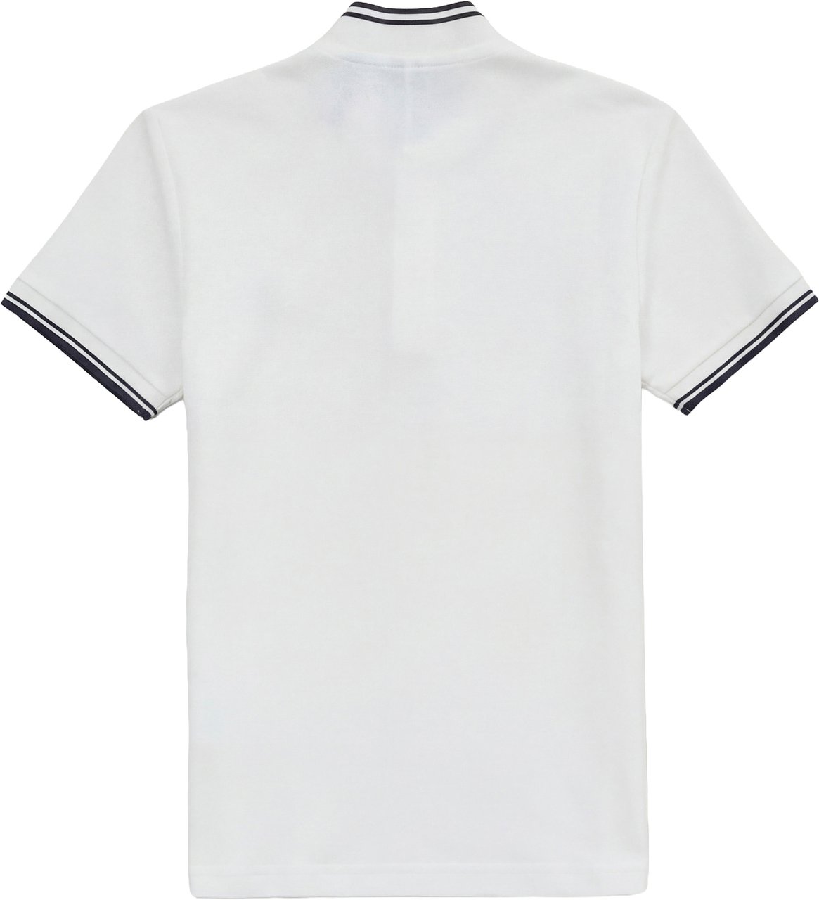 Antony Morato POLO REGULAR FIT KOREAN COLLAR IN PIQUET FABRIC WITH TIGER PRINT PATCH AND MATT PLASTIC LOGO Beige