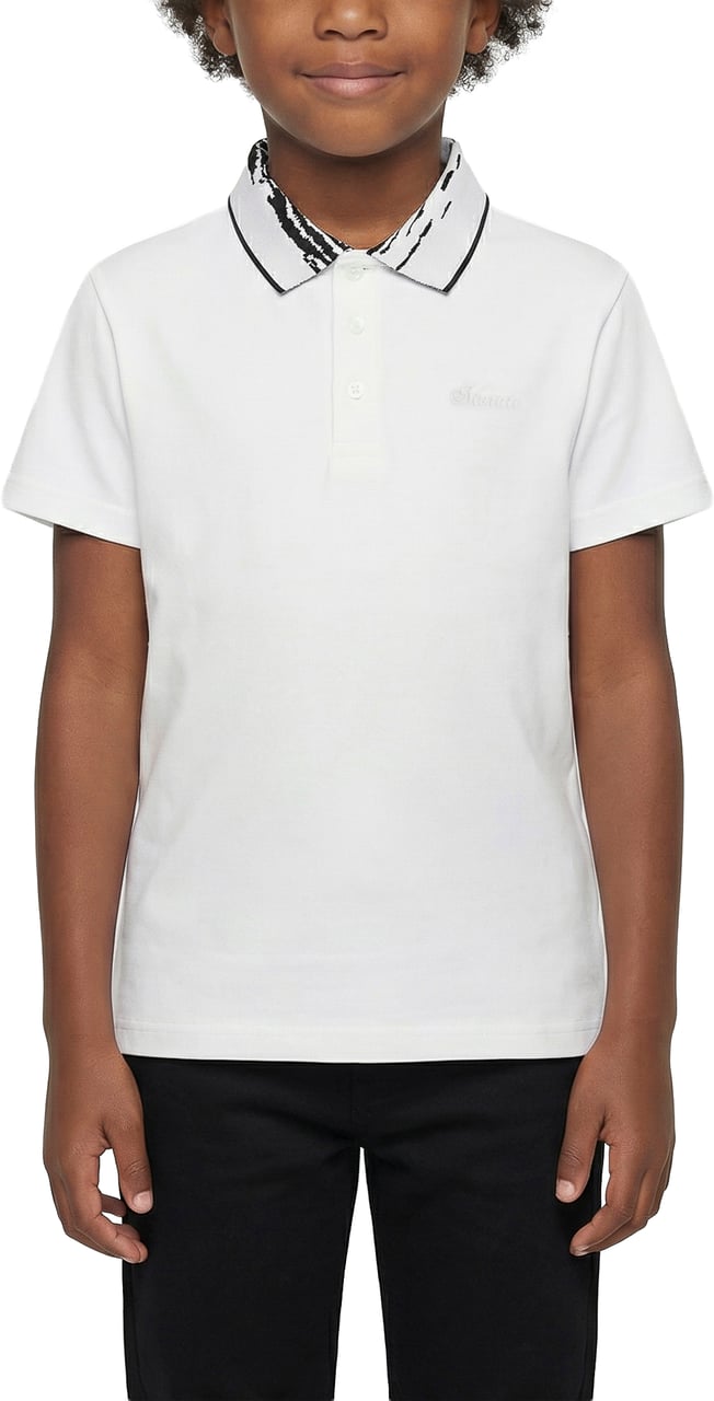 Antony Morato POLO REGULAR FIT IN PRINTED MERCERIZED PIQUE' COTTON FABRIC Beige