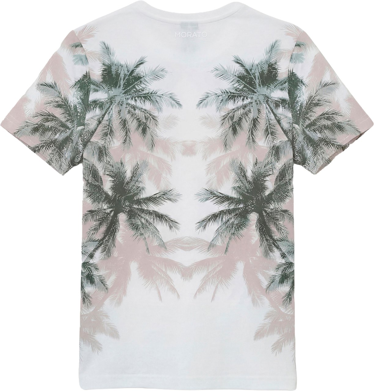 Antony Morato T-SHIRT REGULAR FIT IN JERSEY COTTON FABRIC WITH PRINT Beige