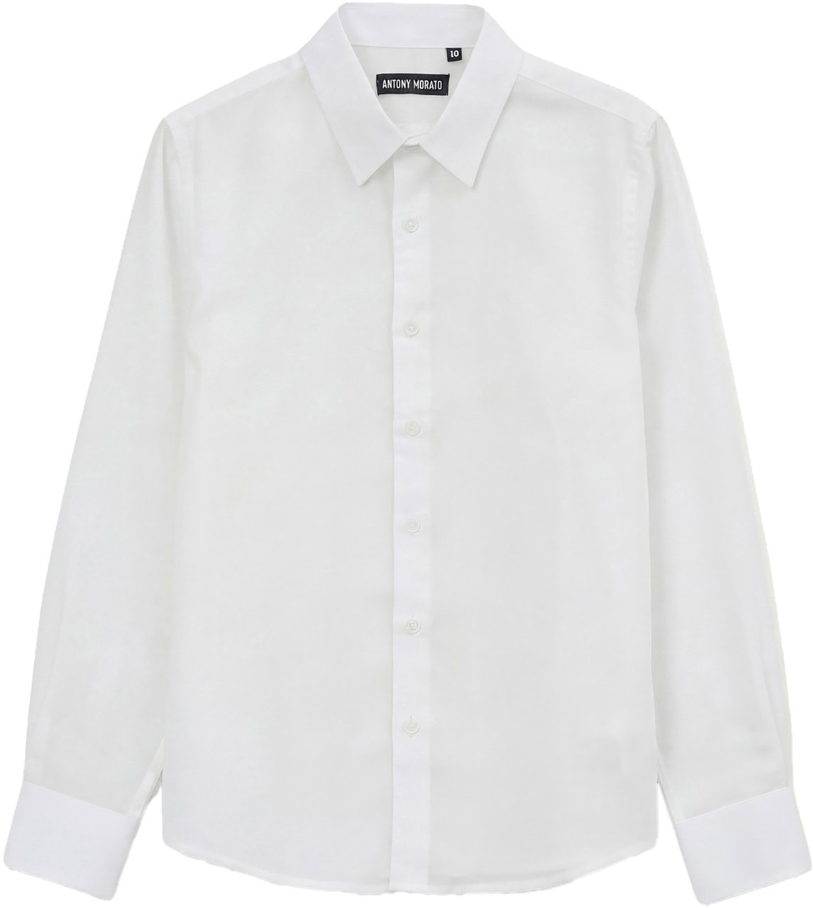 Antony Morato SHIRT NAPOLI REGULAR FIT WITH METAL PLATE ON BACK Beige