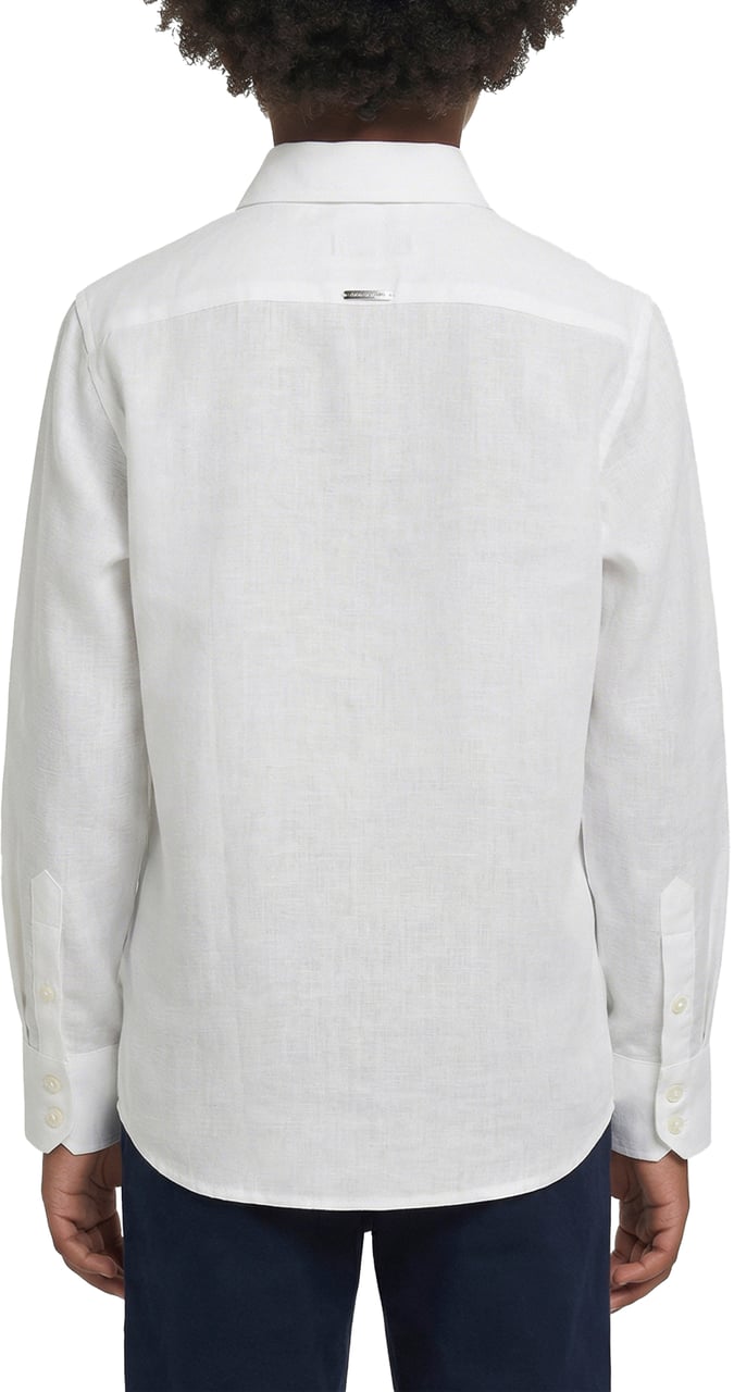 Antony Morato SHIRT NAPOLI REGULAR FIT WITH METAL PLATE ON BACK Beige