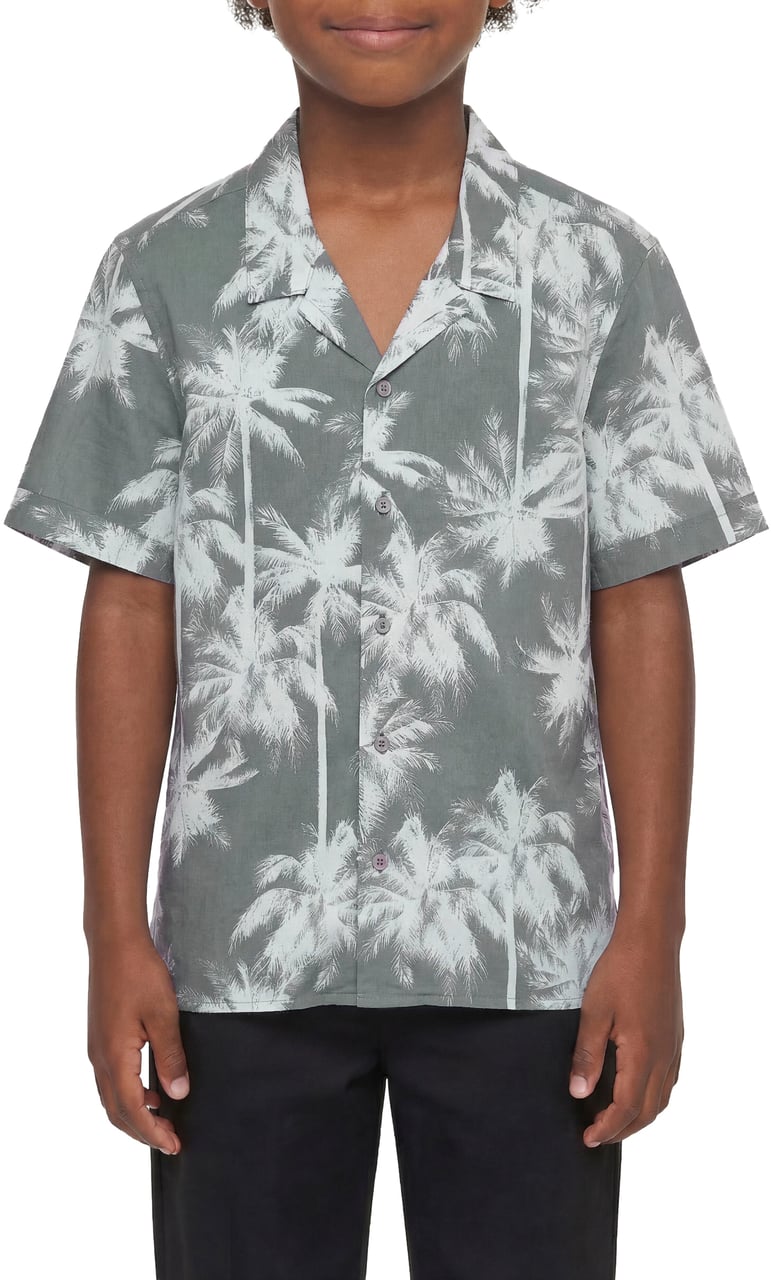 Antony Morato SHIRT REGULAR FIT WITH LOGOED BADGE Groen