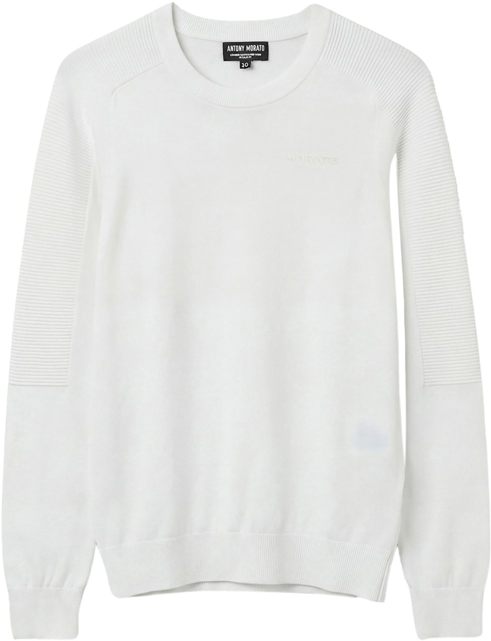 Antony Morato SWEATER REGULAR FIT IN COMBED COTTON YARN Beige