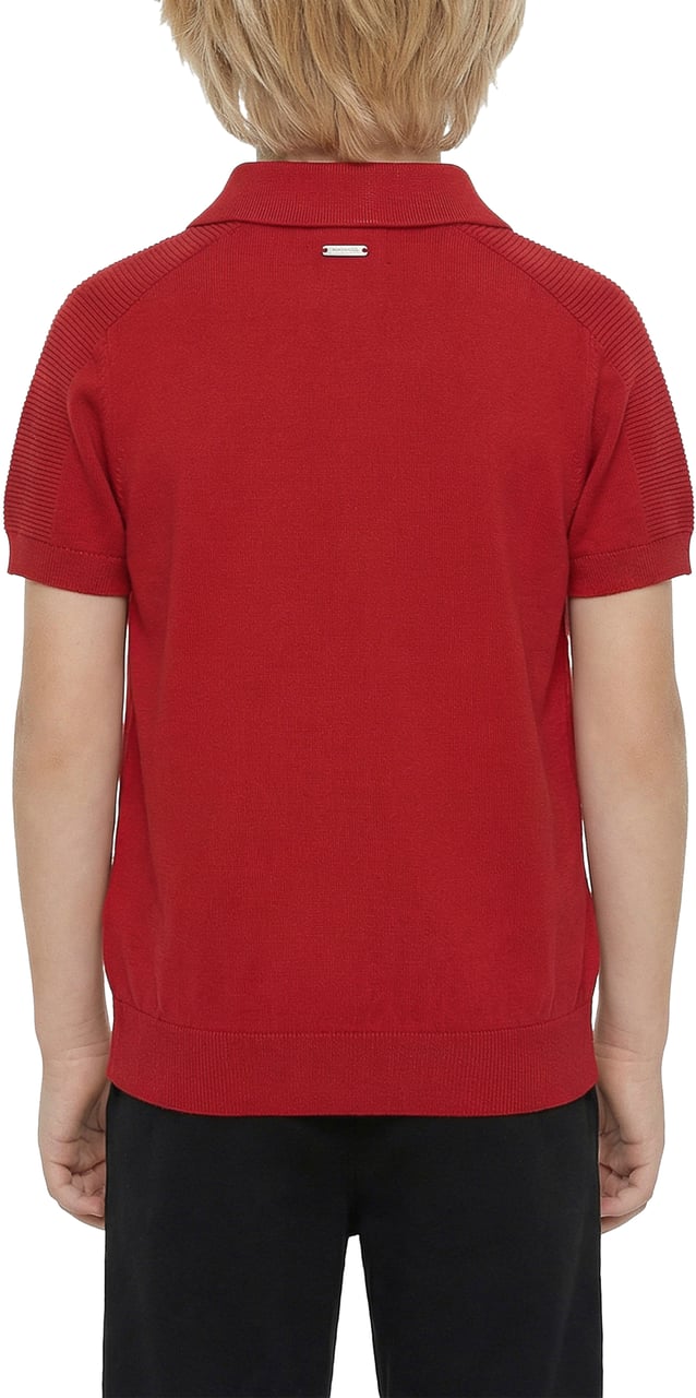 Antony Morato SWEATER REGULAR FIT IN COMBED COTTON YARN Rood